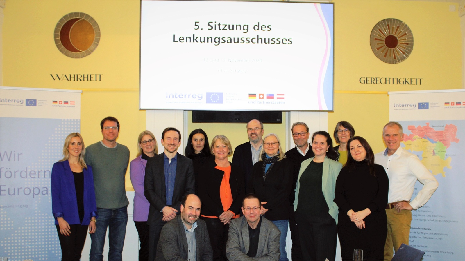 Das international besetzte Auswahlgremium des Interreg Programms Alpenrhein-Bodensee-Hochrhein tagte am 12./13. November 2024 in Chur (Schweiz) und genehmigte neue Projekte für die aktuelle Interreg VI Förderperiode.